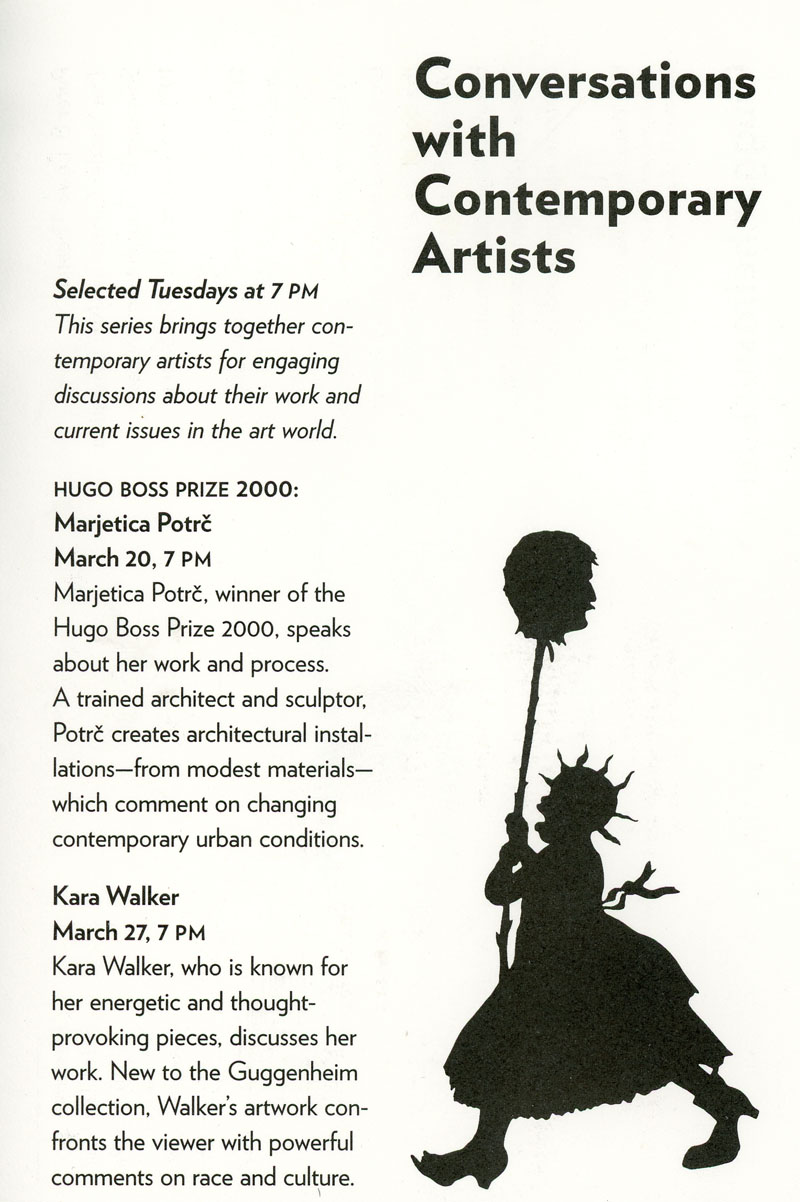 guggenheim museum kara walker