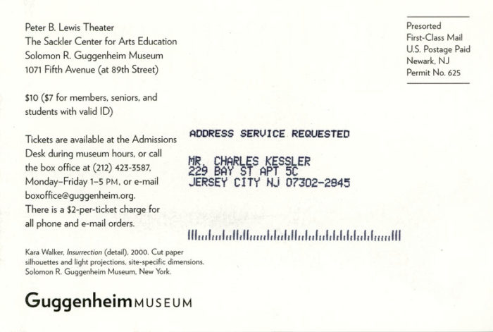 guggenheim museum kara walker