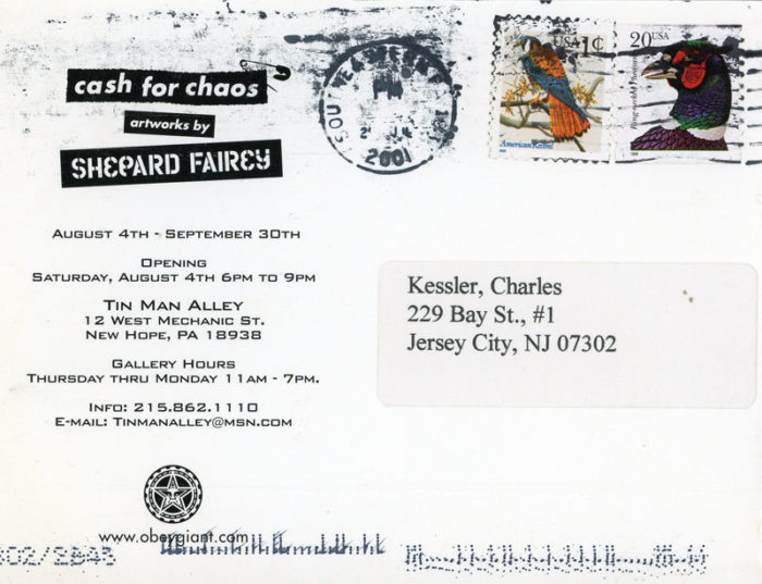 shepard fairey cash for chaos tin man ally