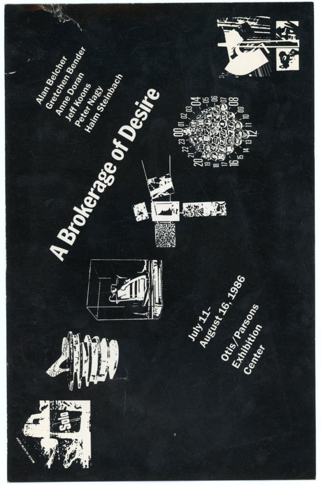 Brokerage of Desire Group Show Jeff Koons