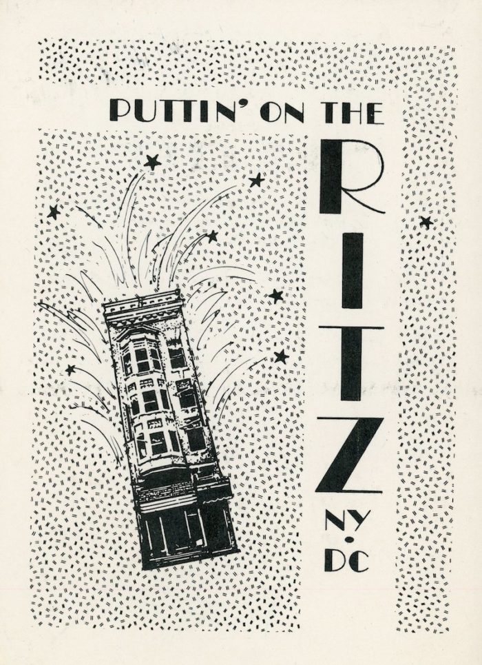 COLAB Washington Project for the Arts "Puttin on the Ritz"