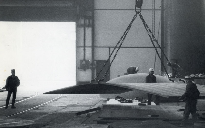 Richard Serra inaugural exhibition at HoffmanBorman Gallery