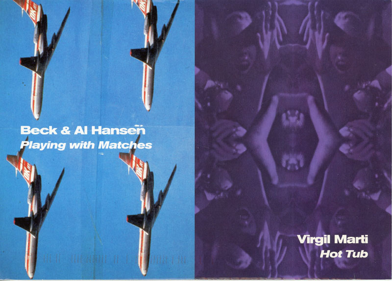 beck and al hansen and virgil marti at Threading Waxing Space