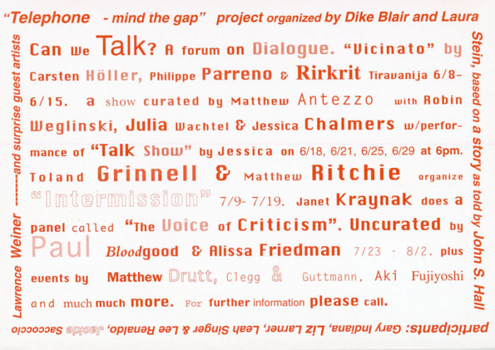 Can We Talk Basilico Fine Arts