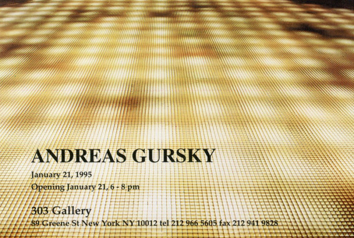 Andreas Gursky 303 Gallery