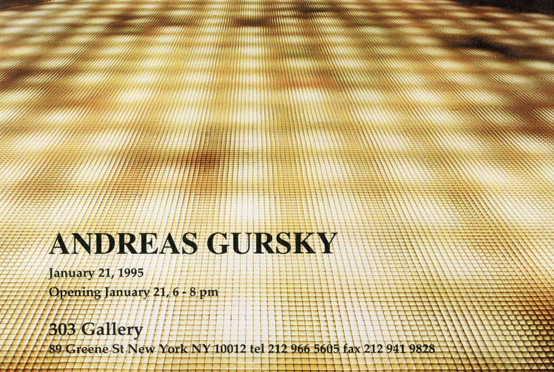Andreas Gursky 303 Gallery