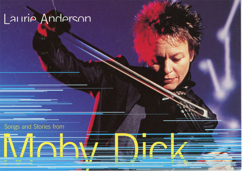 Laurie Anderson Moby Dick BAM