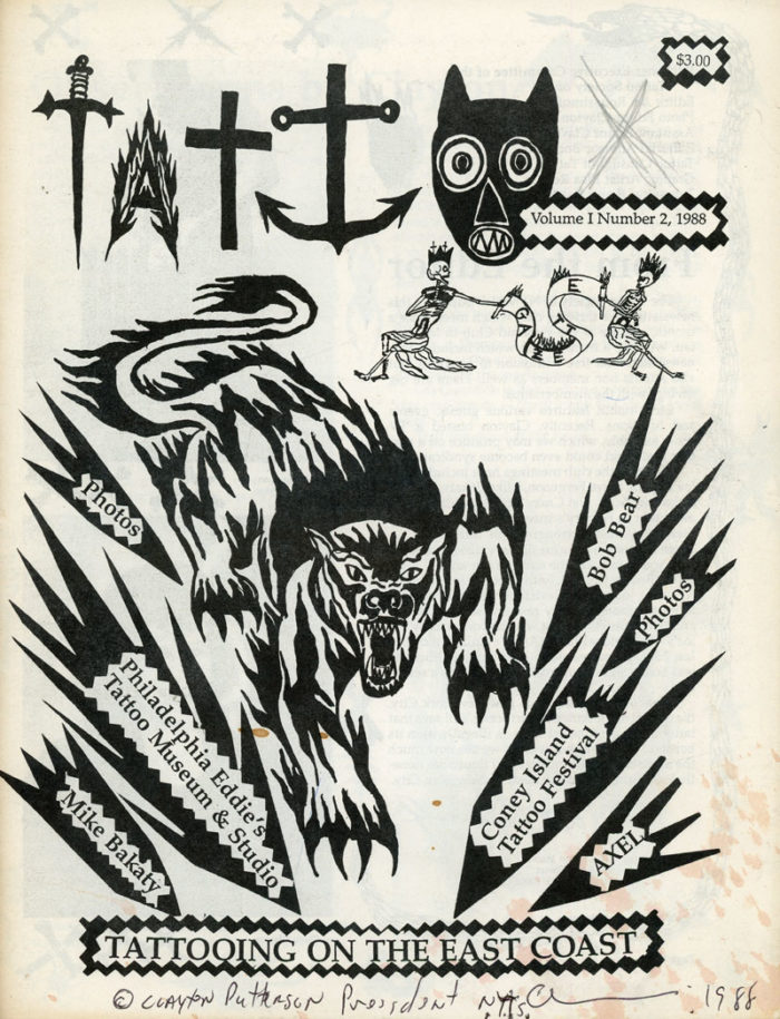 tattoo magazine clayton patterson