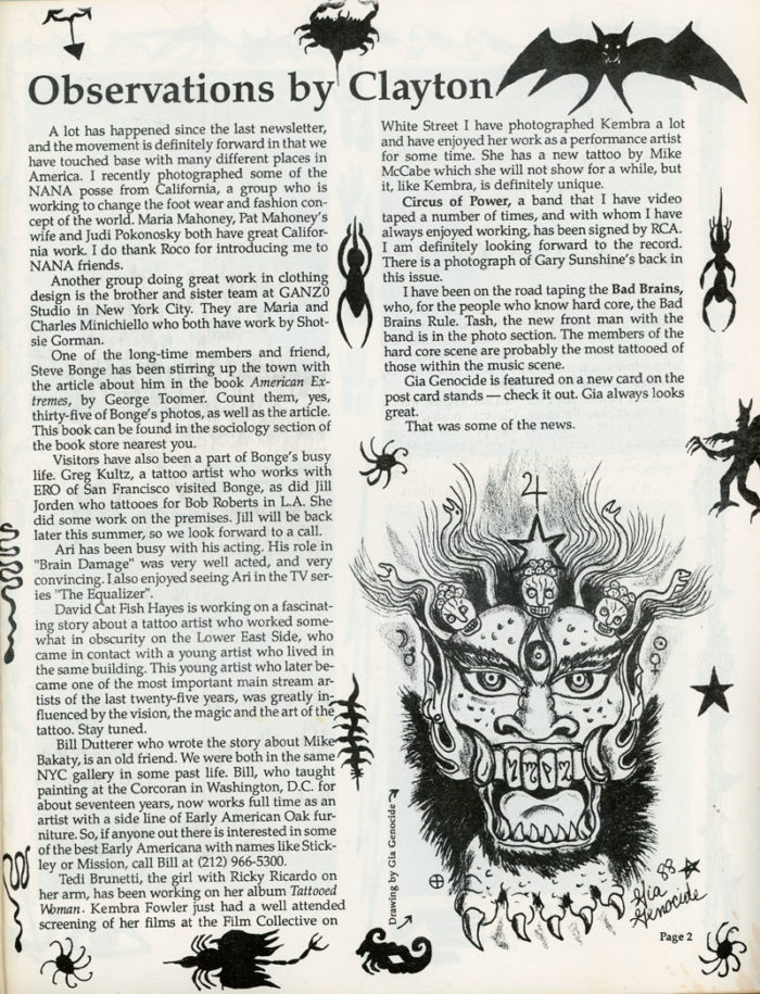 tattoo magazine clayton patterson