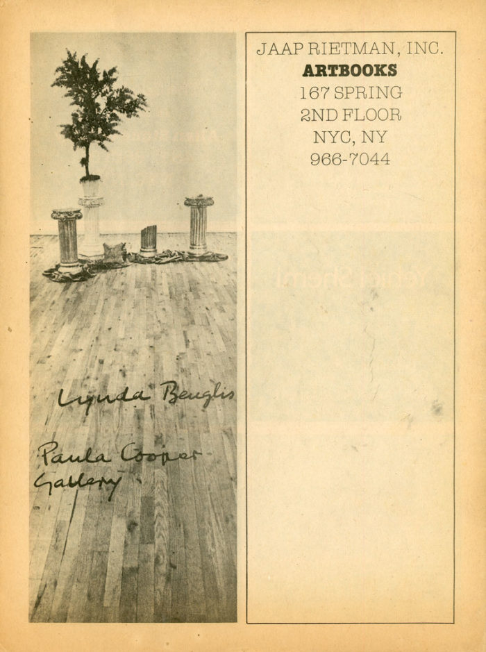 art rite magazine joseph beuys lucy lippard