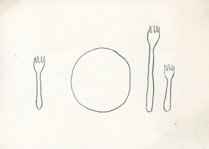 Franklin Furnace William Wegman paper Plate Benefit