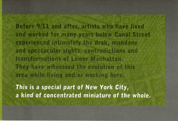 below the canal after 9/11