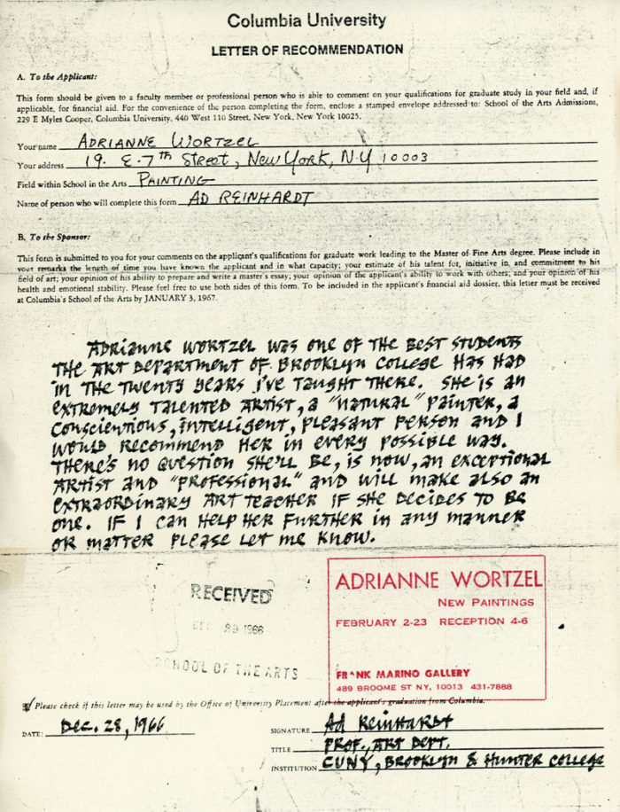 adrianne wortzel frank marino gallery