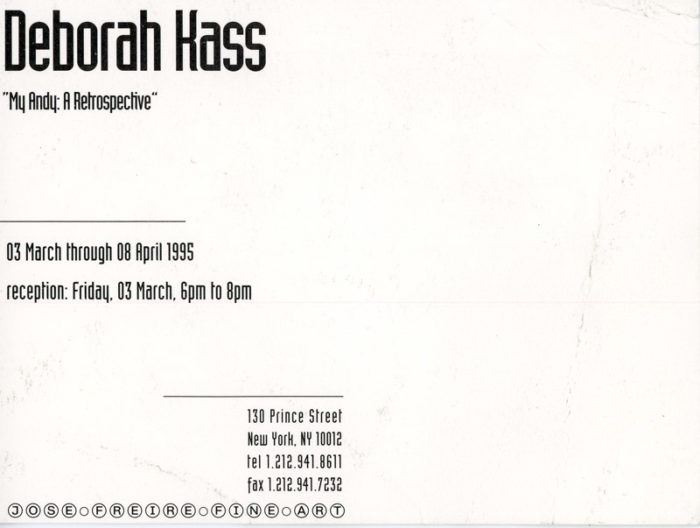 deborah kass andy warhol