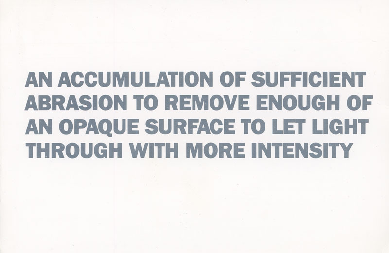 Avenue-B-Gallery,-Lawrence-Weiner,-Aspects-of-Conceptualism-in-American-Work,-Card,-1987---back