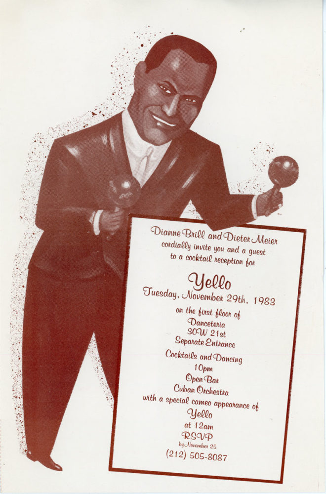 Danceteria Yello 1983