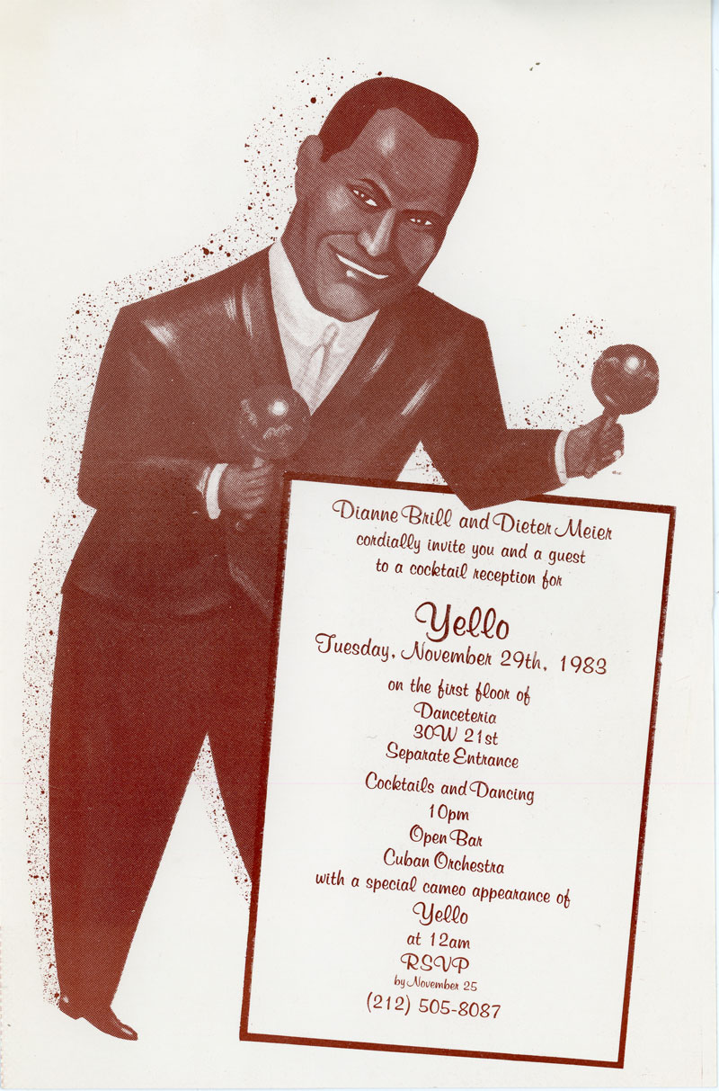 Danceteria Yello 1983