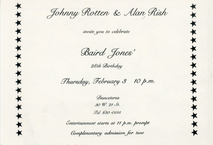 danceteria baird jones