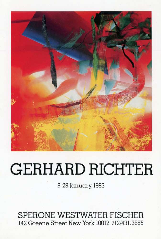 gerhard richter sperone westwater fischer