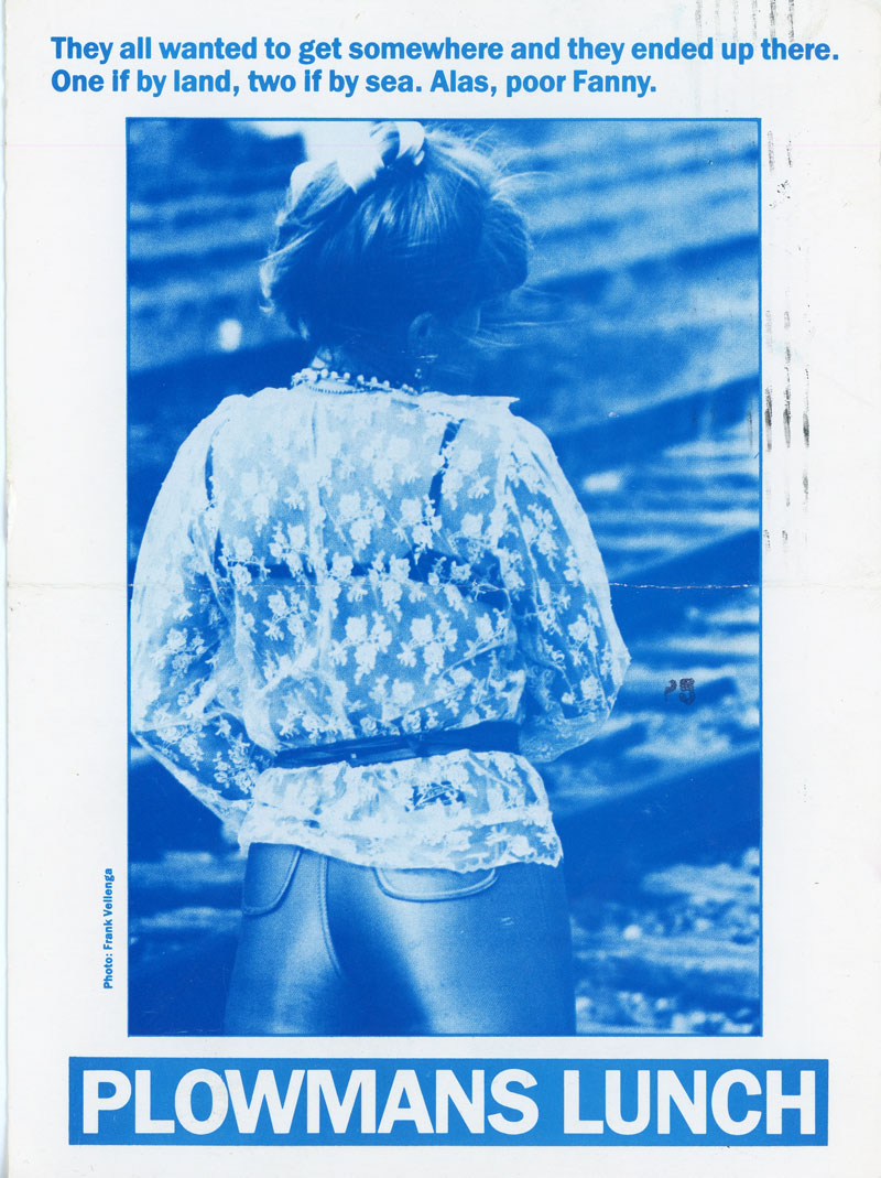 lawrence weiner film plowmans lunch