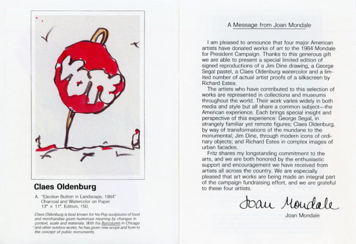 fritz mondale american aritists