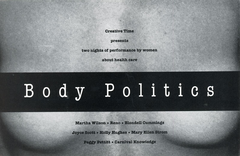 body politics creative time
