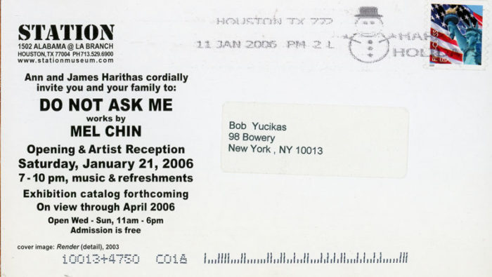 do not ask me mel chin