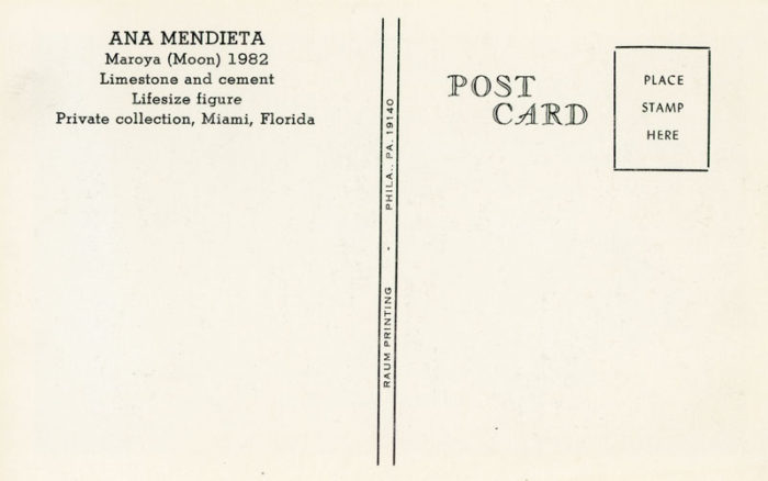 ana mendieta maroya moon