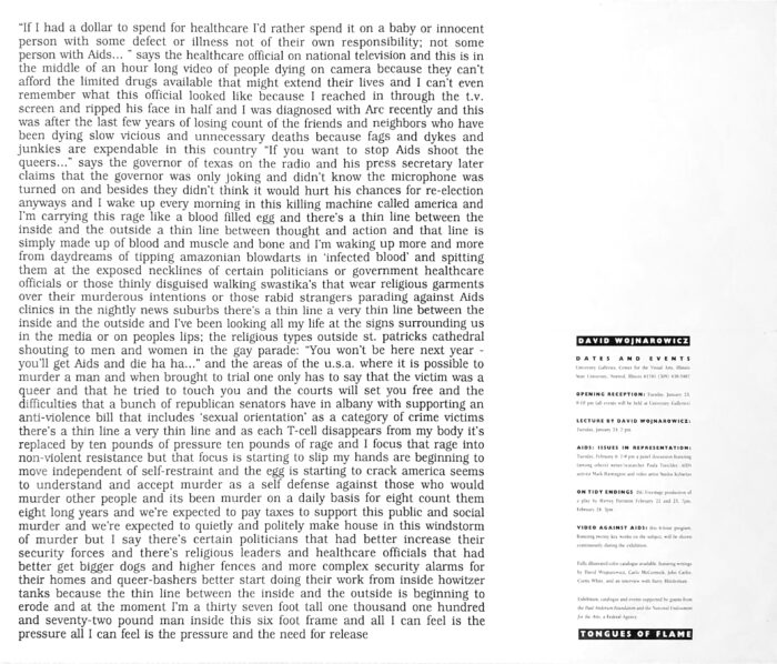 wojarowicz temple back