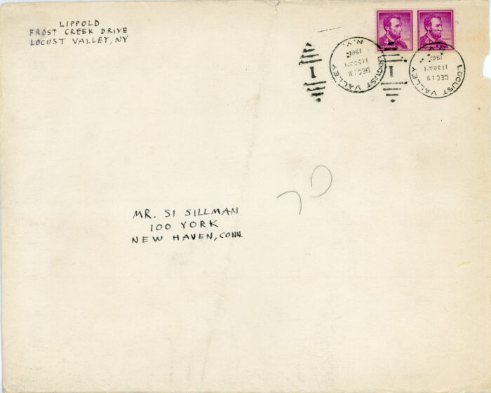 envelope front