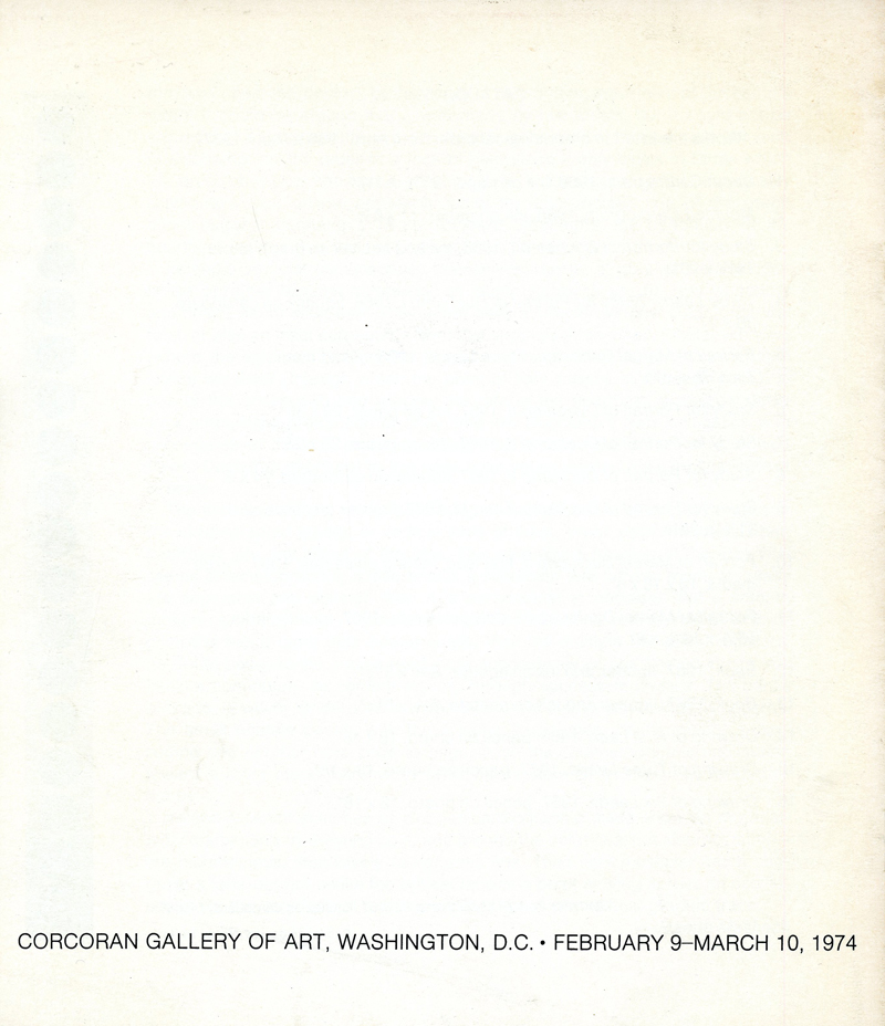 Gallery 98 Patrick Ireland, The Duchamp Portrait, Catalogue, Corcoran