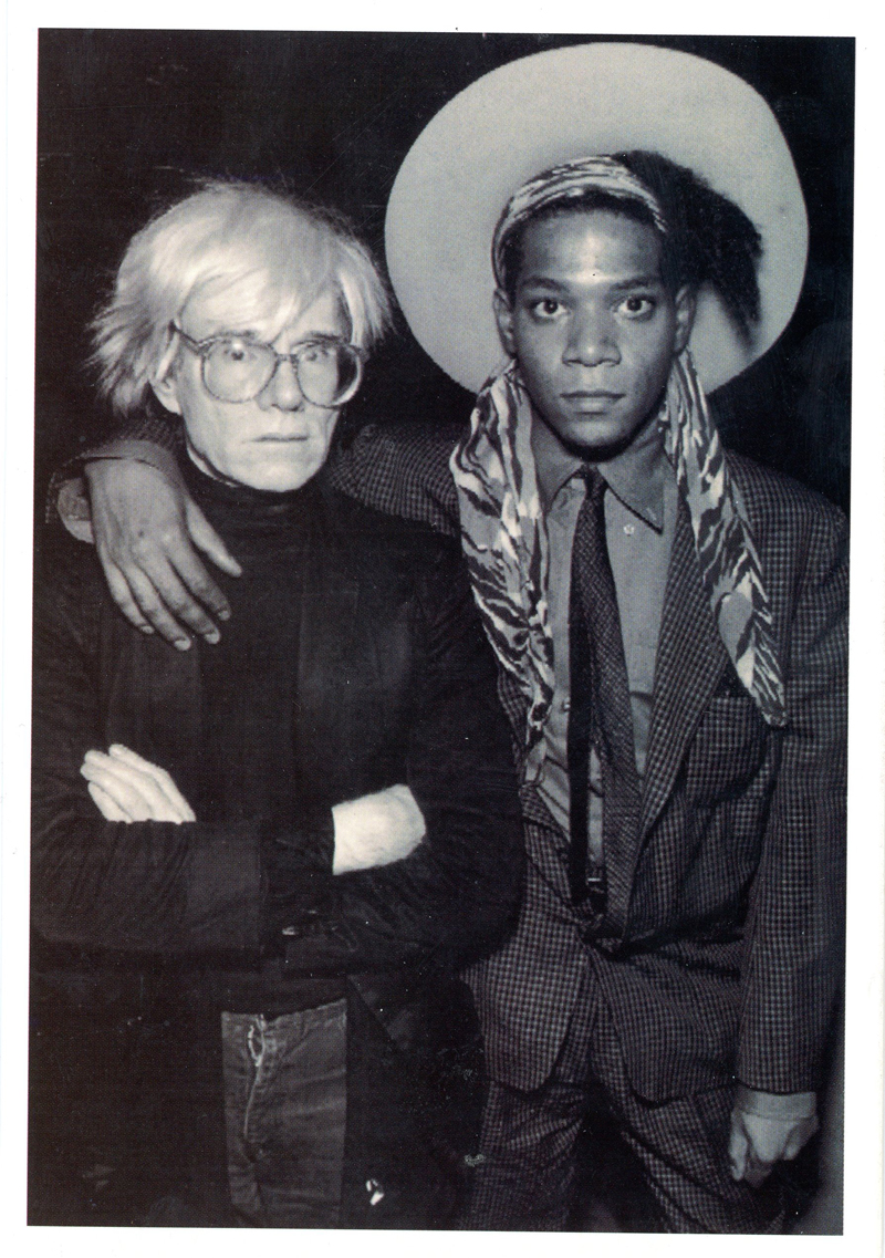 Gallery 98 | “Jean-Michel Basquiat And Andy Warhol” (c. 1985), Photo By ...