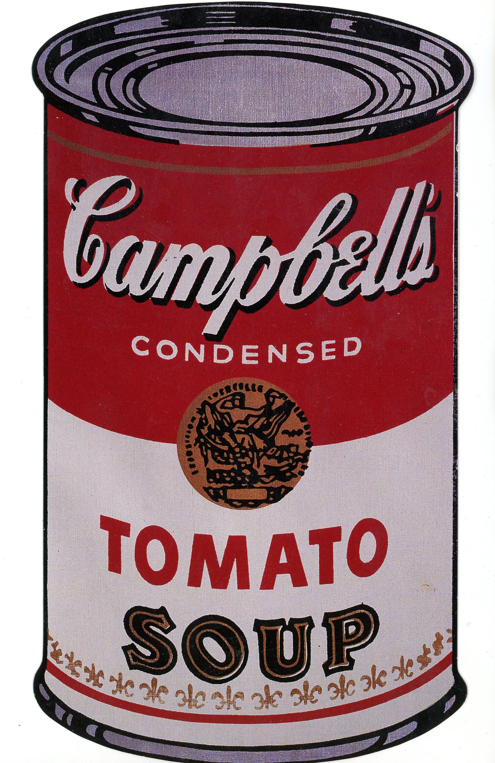 Gallery 98 | Andy Warhol, “Campbell's Soup Can,” Card for an
