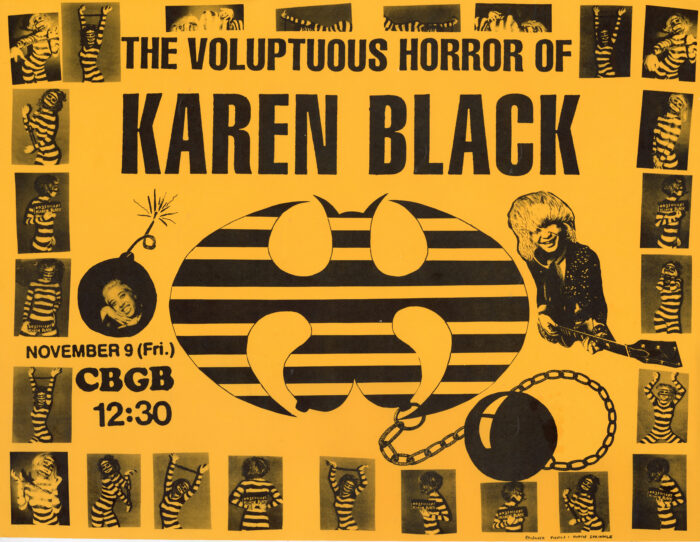Gallery 98 Kembra Pfahler (Karen Black), Two (2) Original Photos